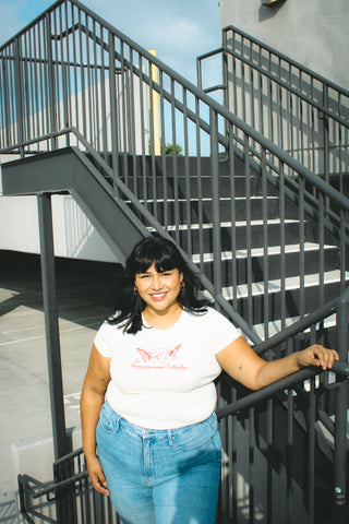 Immigrant Baby Cropped Baby Tee