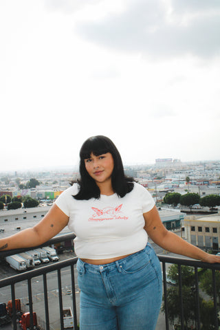 Immigrant Baby Cropped Baby Tee