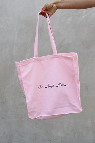 Live, Laugh, Latina Shopper Bag