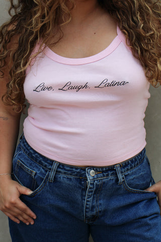 Live, Laugh, Latina Tank Top