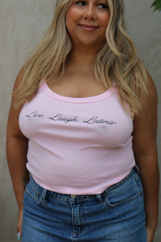 Live, Laugh, Latina Tank Top