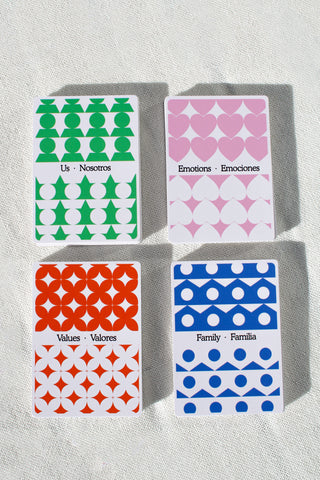 Preguntas Bilingual Conversation Card Game