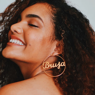 Bruja Gold Hoops