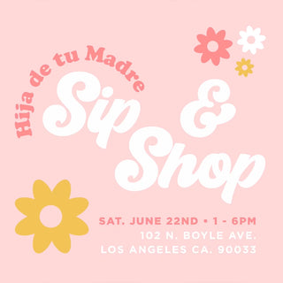Sip & Shop Pop-Up This Saturday!