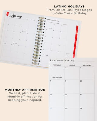 Live, Laugh, Latina 2026 Weekly Planner