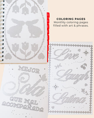 Live, Laugh, Latina 2026 Weekly Planner
