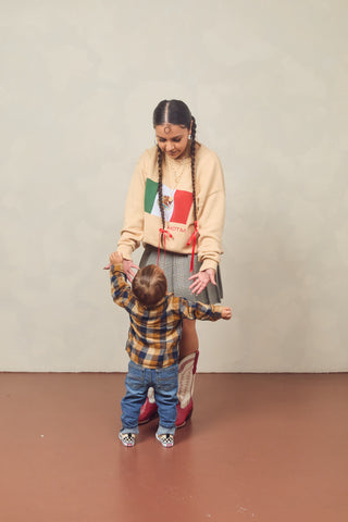 Mexico Bandera Knitted Sweater