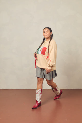 Mexico Bandera Knitted Sweater