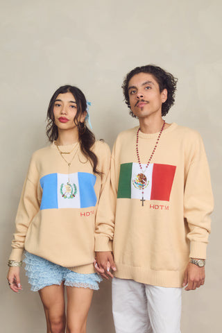 Guatemala Bandera Knitted Sweater