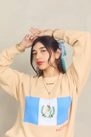 Guatemala Bandera Knitted Sweater
