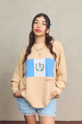 Guatemala Bandera Knitted Sweater