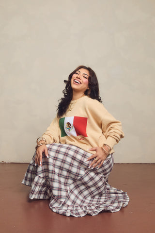 Mexico Bandera Knitted Sweater