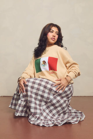 Mexico Bandera Knitted Sweater