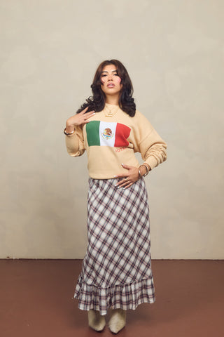 Mexico Bandera Knitted Sweater