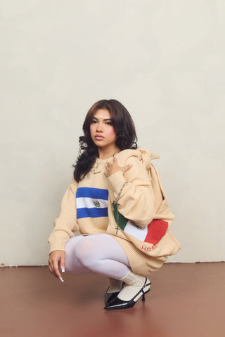 El Salvador Bandera Knitted Sweater