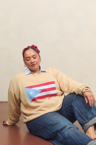 Puerto Rico Bandera Knitted Sweater