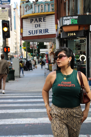 J'adore Immigrants Tank Top