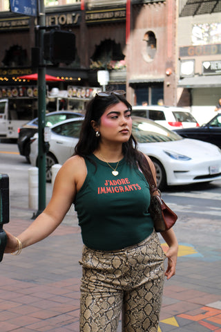 J'adore Immigrants Tank Top
