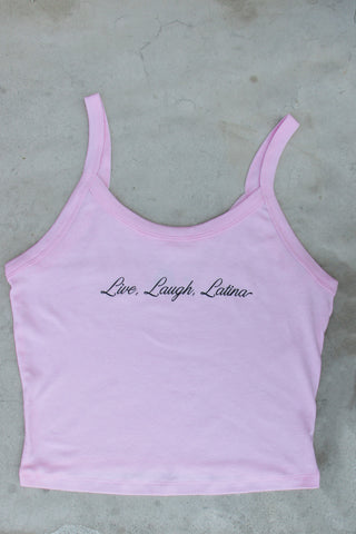 Live, Laugh, Latina Tank Top