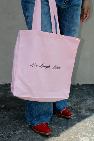 Live, Laugh, Latina Shopper Bag