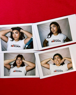 Kiss Me I'm Latina Baby Tee