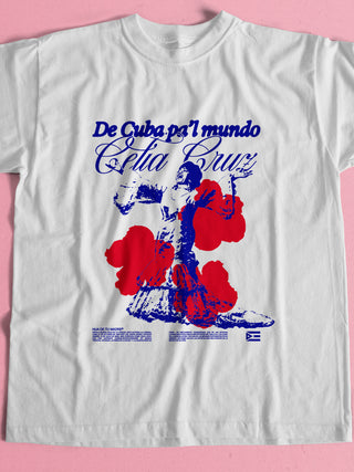 Celia Cruz De Cuba P'al Mundo T-Shirt