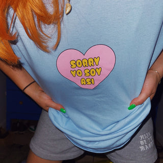Sorry Yo Soy Asi T-shirt